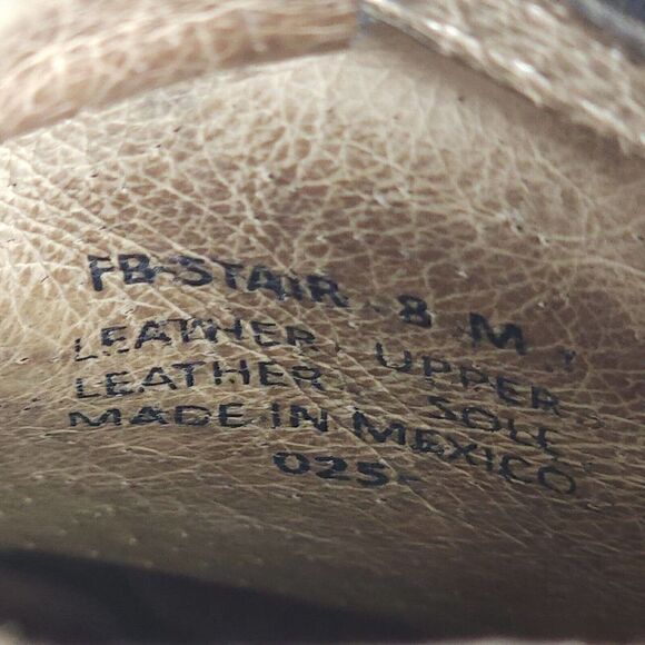 Freebird By Steven Women's Stair US8M Distressed Brown Leather Strappy Booties - Picture 12 of 12